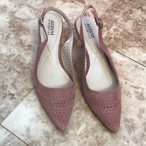 Alfani sling back Kitten heels